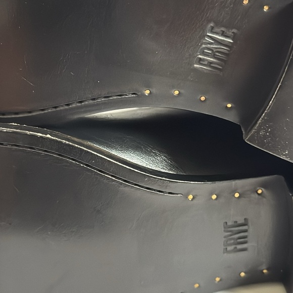 Frye Mellisa Button 2‎ Leather Equestrian Southwester Style Boots Size 8.5 - NEW - Picture 13 of 16